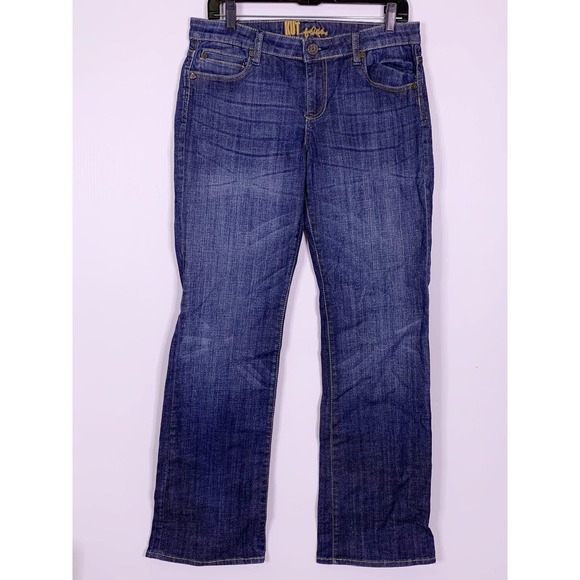 Kut From the Kloth Jeans Women's Size 8 KP011MB5 Jackie Boot Cut Medium Wash - Picture 1 of 5